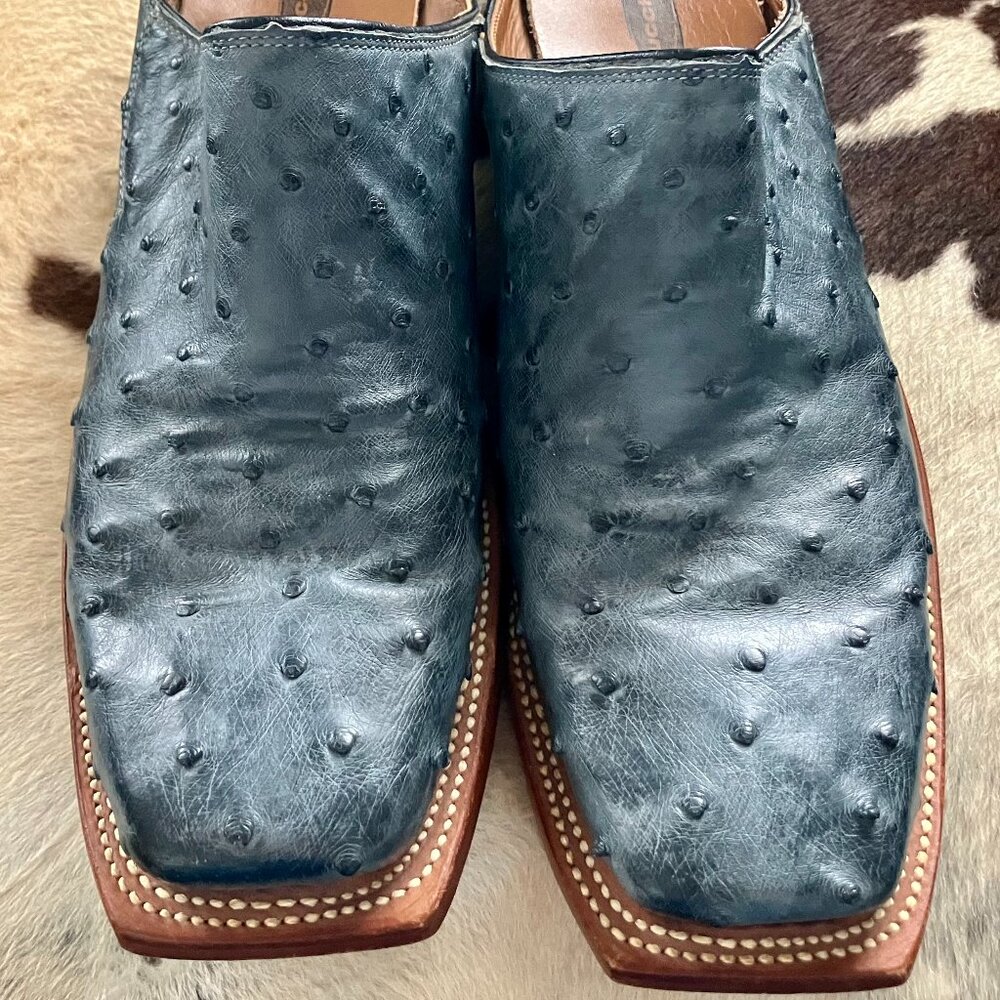 Lucchese Ostrich Mules 9B